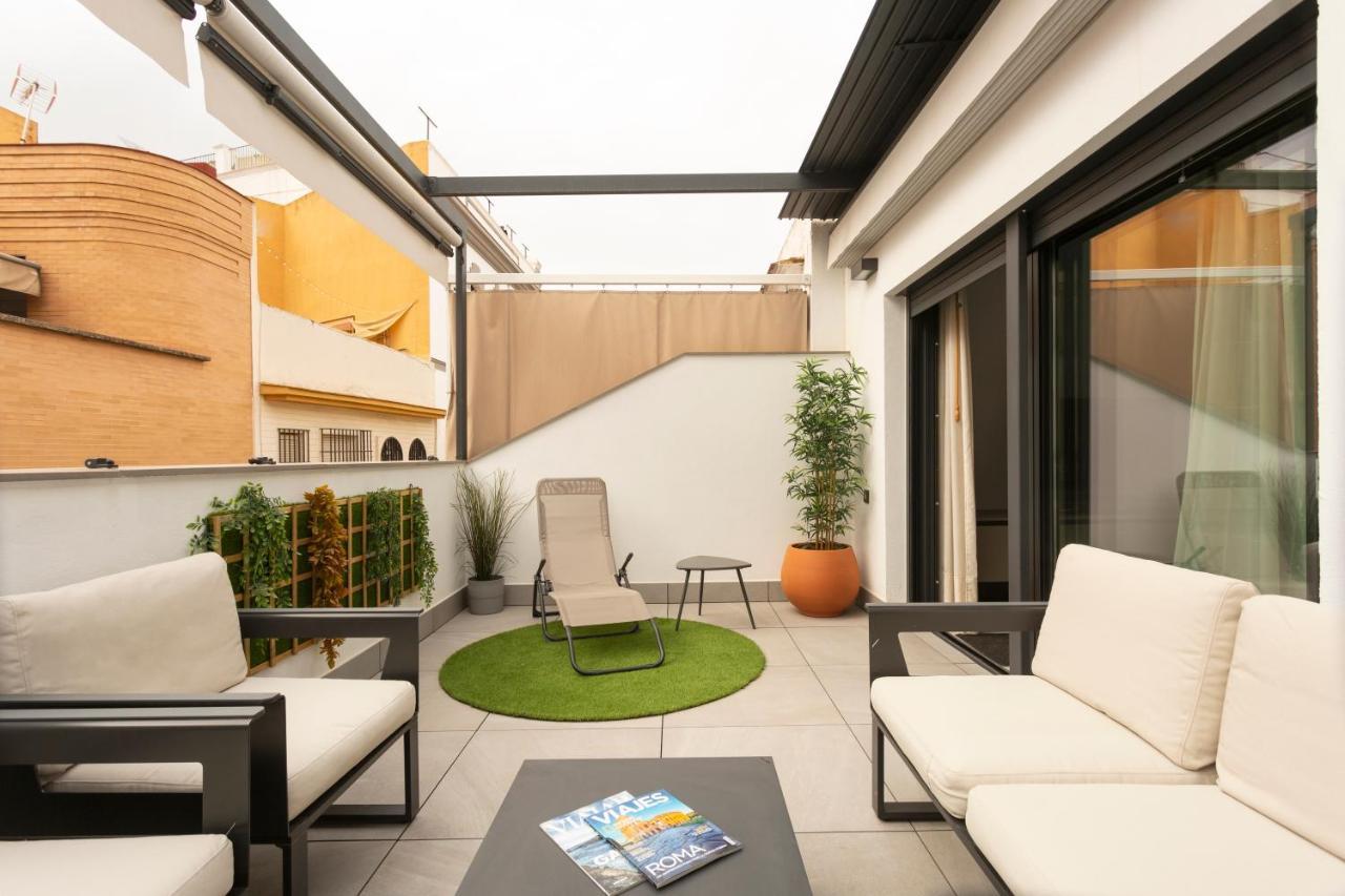 Bajeles Dúplex-Ático Sevilla Urban Exterior foto